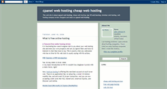 Desktop Screenshot of cpanel-web-hosting-83.blogspot.com