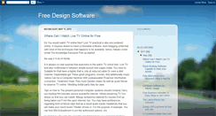 Desktop Screenshot of free-design-software.blogspot.com