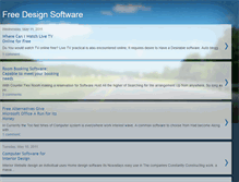 Tablet Screenshot of free-design-software.blogspot.com