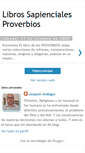 Mobile Screenshot of librossapiencialesproverbios.blogspot.com