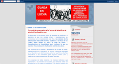 Desktop Screenshot of guadaenlucha.blogspot.com