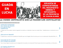 Tablet Screenshot of guadaenlucha.blogspot.com