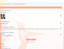 Tablet Screenshot of outsourcingchittagong.blogspot.com