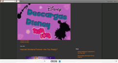 Desktop Screenshot of descargasdisney1.blogspot.com