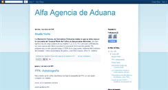 Desktop Screenshot of alfaagenciadeaduana.blogspot.com