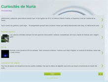 Tablet Screenshot of curiositesdenuria.blogspot.com