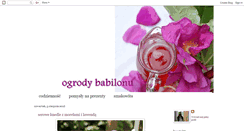 Desktop Screenshot of ogrodybabilonu.blogspot.com