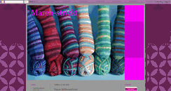 Desktop Screenshot of maren-strickt.blogspot.com