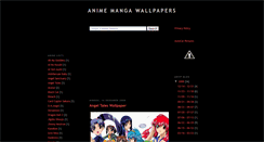 Desktop Screenshot of anime-manga-wallpapers.blogspot.com