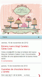 Mobile Screenshot of canelas-cakes.blogspot.com