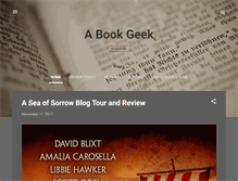 Tablet Screenshot of abookgeek-llm.blogspot.com