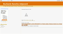 Desktop Screenshot of myburbankranchohome.blogspot.com