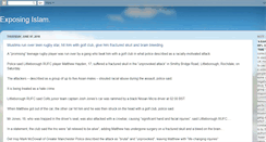 Desktop Screenshot of exposingislam.blogspot.com