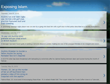 Tablet Screenshot of exposingislam.blogspot.com