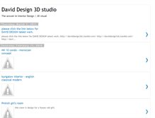 Tablet Screenshot of daviddesign3ds.blogspot.com