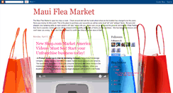 Desktop Screenshot of mauifleamarket.blogspot.com