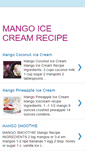 Mobile Screenshot of mangoicecream-recipe.blogspot.com