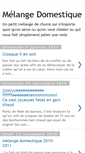 Mobile Screenshot of melangedomestique.blogspot.com