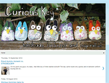 Tablet Screenshot of curiouskey.blogspot.com