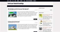 Desktop Screenshot of financeworldforu.blogspot.com