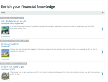 Tablet Screenshot of financeworldforu.blogspot.com
