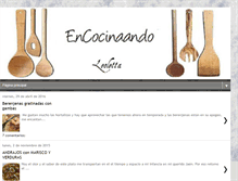 Tablet Screenshot of encocinaando.blogspot.com