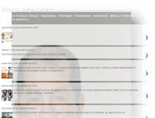 Tablet Screenshot of biologojorgelucena.blogspot.com