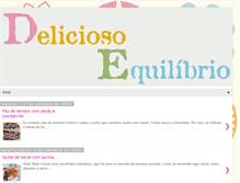 Tablet Screenshot of deliciosoequilibrio.blogspot.com