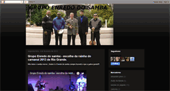 Desktop Screenshot of enredodosambaestrelafilha.blogspot.com