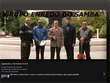 Tablet Screenshot of enredodosambaestrelafilha.blogspot.com