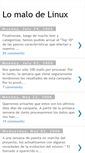 Mobile Screenshot of lomalodelinux.blogspot.com