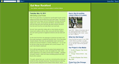 Desktop Screenshot of eatnearrockford.blogspot.com