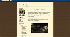 Desktop Screenshot of candianrobin.blogspot.com