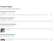 Tablet Screenshot of hockey-fights.blogspot.com