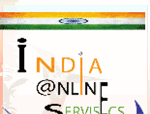 Tablet Screenshot of indiaonlineservice.blogspot.com