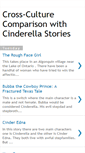 Mobile Screenshot of cinderellastoriesandcross-culture.blogspot.com