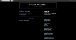 Desktop Screenshot of opcionavanzada.blogspot.com