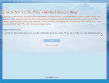 Tablet Screenshot of michaelmaser.blogspot.com