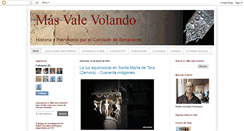 Desktop Screenshot of masvalevolando.blogspot.com
