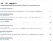 Tablet Screenshot of galeri-artis-indonesia.blogspot.com