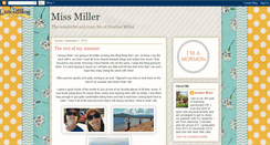 Desktop Screenshot of missheathermiller.blogspot.com