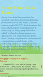 Mobile Screenshot of groupemaskotabharu.blogspot.com