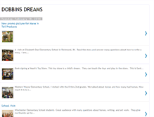 Tablet Screenshot of dobbinsdreams.blogspot.com