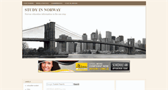 Desktop Screenshot of norwayeducation.blogspot.com