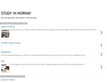 Tablet Screenshot of norwayeducation.blogspot.com