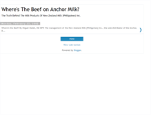 Tablet Screenshot of anchormilk.blogspot.com