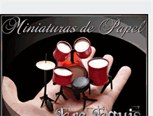 Tablet Screenshot of ereequisminiaturasdepapel.blogspot.com