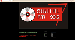 Desktop Screenshot of fmdigital935.blogspot.com