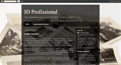Desktop Screenshot of idprofissional.blogspot.com