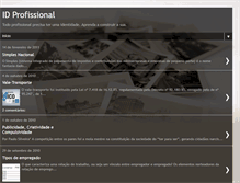 Tablet Screenshot of idprofissional.blogspot.com